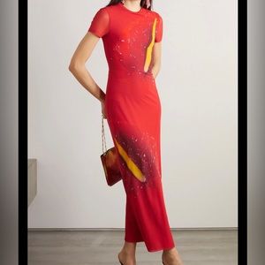 loewe mesh dress